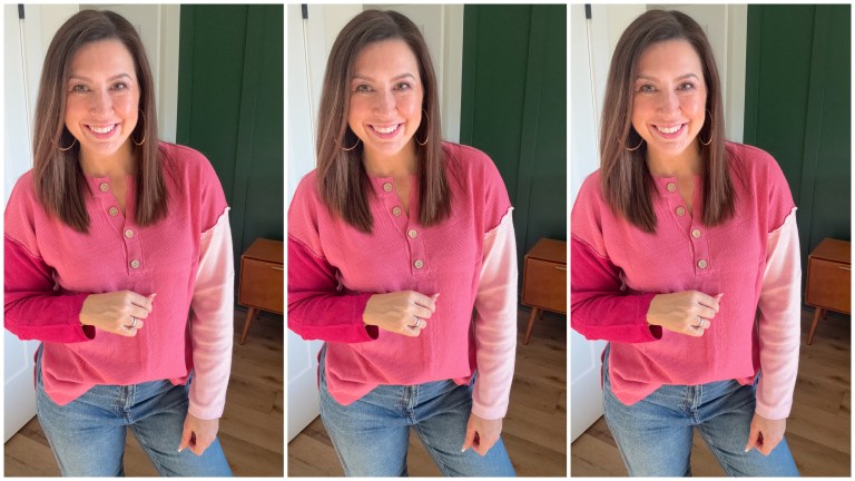 Henley style sweaters $17 at checkout!!